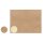 Blanko-Sticker, 3,5cm &oslash;, SB-Btl 12St&uuml;ck, kraft