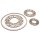 HolzscheibeDreammodern,FSC100%, &oslash;7-13cm+Ring &oslash;18cm, SB-Btl 4St&uuml;ck
