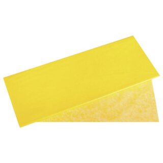 Seidenpapier, lichtecht, 50x75cm, 17g/m², farbfest, SB-Btl 5Bogen, zitrone