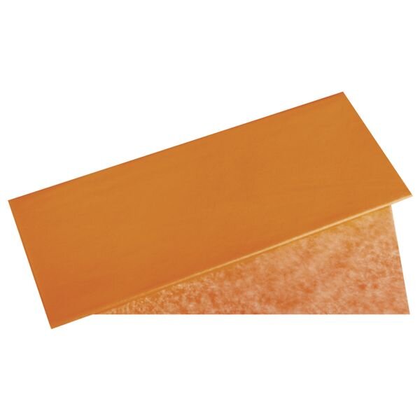 Seidenpapier, lichtecht, 50x75cm, 17g/m², farbfest, SB-Btl 5Bogen, orange