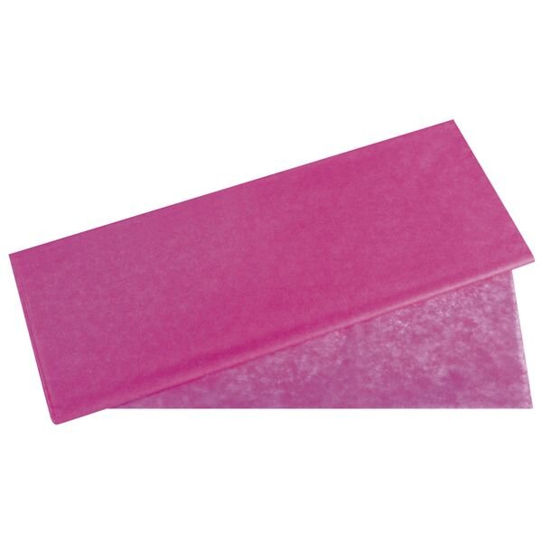 Seidenpapier, lichtecht, 50x75cm, 17g/m², farbfest, SB-Btl 5Bogen, pink