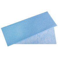 Seidenpapier, lichtecht, 50x75cm, 17g/m², farbfest, SB-Btl 5Bogen, himmelblau