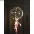 Bubble Ballon, 24 ± 2cm ø, transparent,...