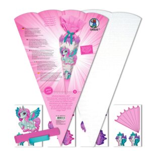 Geschwisterschultüte Bastelset Baby Pegasus von URSUS