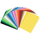 Tonzeichenpapier 130 g/qm DIN A4, 100 Blatt in 25 Farben sortiert