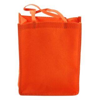 Stoffbeutel orange, 20 x 15 x 7 cm, 1 Stück