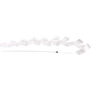 Schwungband weiß 4 cm breit, ca. 200 cm lang 1 Stück