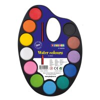 Palette mit Wasserfarben, 1 Stück