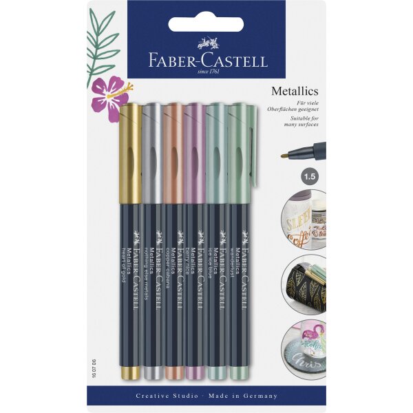 Metallics Marker 6er-Set