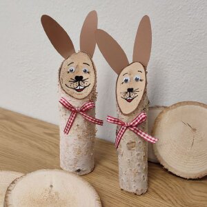 Bastelset Hasen von Prell, 5 Stück