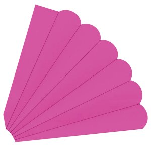 Schultütenspitze von Prell, 1 Stück Pink