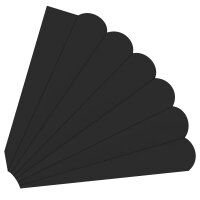 Schultütenspitze von Prell, 1 Stück Schwarz
