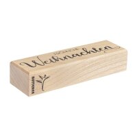 Stempel Fröhliche Weihnachten, 3x10cm