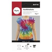 Batik-Handfärbefarbe, SB-Btl 10g, schwarz
