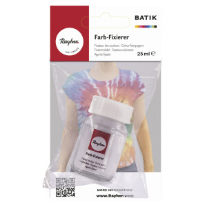 Farb-Fixierer für Batik-Handfärbefarbe, in Glasdöschen, SB-Btl 25ml