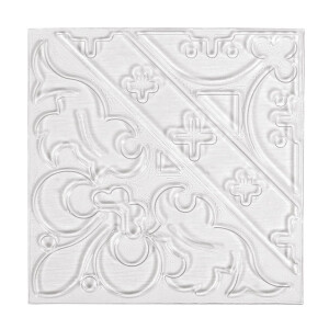 Relief-Eingießplatte Ornament, 11x11cm, SB-Btl 1Stück