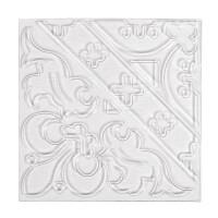 Relief-Eingießplatte Ornament, 11x11cm, SB-Btl 1Stück