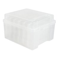 Aufbewahrungsbox m. 6 Innenboxen, 210x185x140mm