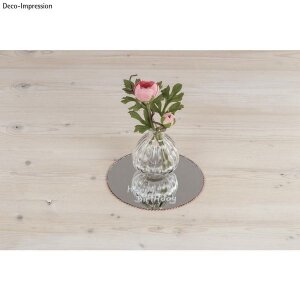 Spiegelplatte, 15cm &oslash;, Kanten geschliffen, SB-Btl 1St&uuml;ck