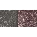 Glitzerstoff, sort.silber/rosé, 14,8x21cm,...