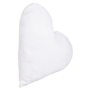 Kissenbezug Herz, 30cm &oslash;, 190g/m&sup2;, zum Zun&auml;hen, SB-Btl 1St&uuml;ck, naturwei&szlig;