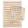 Holz Letterboard, FSC Mix Credit, 30x42cm, inkl. 96 Buchstaben, 1Set, natur