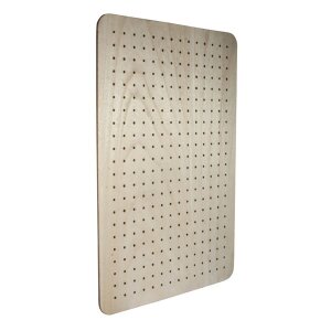 MDF Board furniert, 40x60x2,5cm, inkl. Aufh&auml;nger, natur