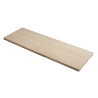 MDF Regalboden furniert, 30x10x0,9cm, SB-Btl 1Stück, natur