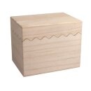 Holzbox, FSC 100%, 14x10x11,5cm, natur