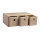 Holzkommode mit 3 Schubladen, FSC 100%, 32x18x11,5cm, natur