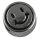 Metall- Perle Smiley , 7mm &oslash;, Loch 2mm &oslash;, SB-Btl 5St&uuml;ck, silber
