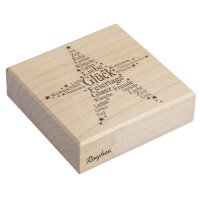 Stempel, Stern, 7x7 cm