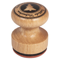 Stempel Fröhliche Weihnachten, 3cm ø