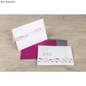 Holzstempelset Konfirmation,Kommunion, 3,9x2,6cm - 8,3x2,6cm, Box 3St&uuml;ck