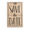 Stempel Save the Date, 5x8cm