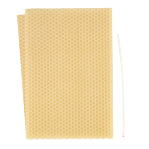 Bienenwachswabe, 100 %, 13x40 cm, natur, SB-Btl. 1 Platte...