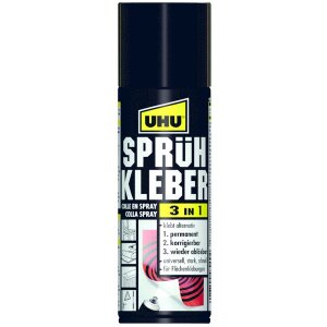 UHU Sprühkleber 3 in 1, Dose 200ml