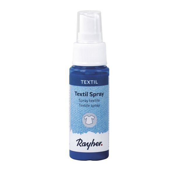Textil Spray, Flasche 50ml, azurblau