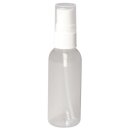 PET Spr&uuml;hflasche transparent 50 ml, ca. &oslash; 3,1...