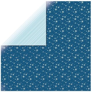 Scrapbookingpapier Star-Light, 30,5x30,5cm, 220g/m2, mit Folie