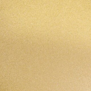 Scrap.-Papier Metalleffekt Glitter fein, 30,5x30,5cm, 210g/m2, gold
