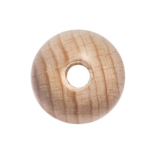 Rohholz-Kugeln, gebohrt, 15mm &oslash;, 4 mm Bohrung, SB-Btl 15St&uuml;ck