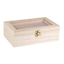 Holz-Box m. Schütteldeckel, FSC100%, 20x12,5x6,5cm,...