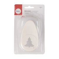 Motivstanzer: Tannenbaum, 5,08cm ø, (2), SB-Blister 1Stück