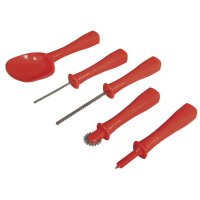 Kürbis Schnitz - Set, SB-Karte 5Stück