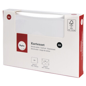 Kartenset B6, FSC Mix Credit