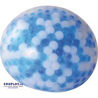 Sensorikball blau/weiß Ø 10 cm, voraussichtlich Ende Mai lieferbar