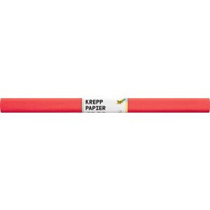 Krepppapier/Feinkrepp feuerrot 10 Rollen, 50 x 250 cm