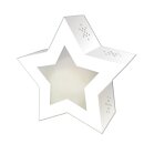 Laternen Bastelset Twinkle Star wei&szlig;, 1 St&uuml;ck