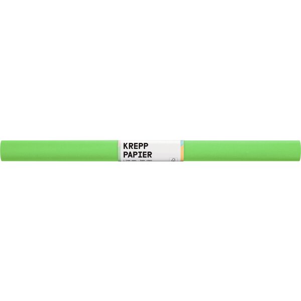 Krepppapier/Feinkrepp apfel 10 Rollen, 50 x 250 cm